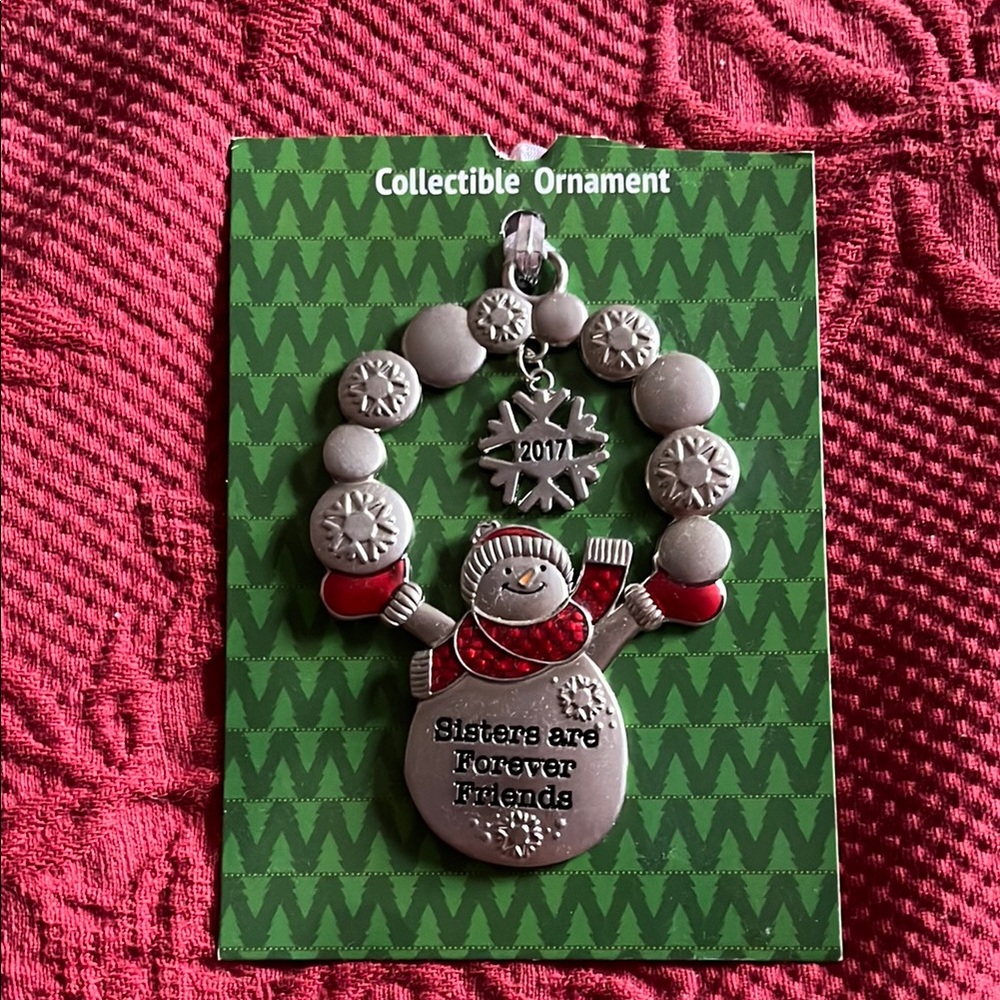Collectible Ornament - Sisters are Forever Friends